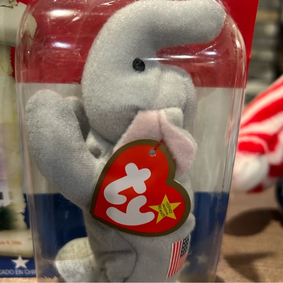 90s Political Americana Spangle Beanie Buddies Righty Teenie beanies Bundle - Picture 4 of 10